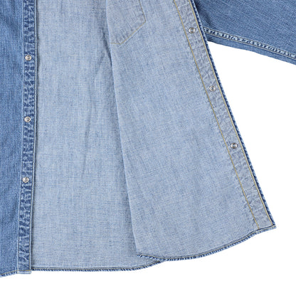 SD Denim Western Shirt Vintage Wash