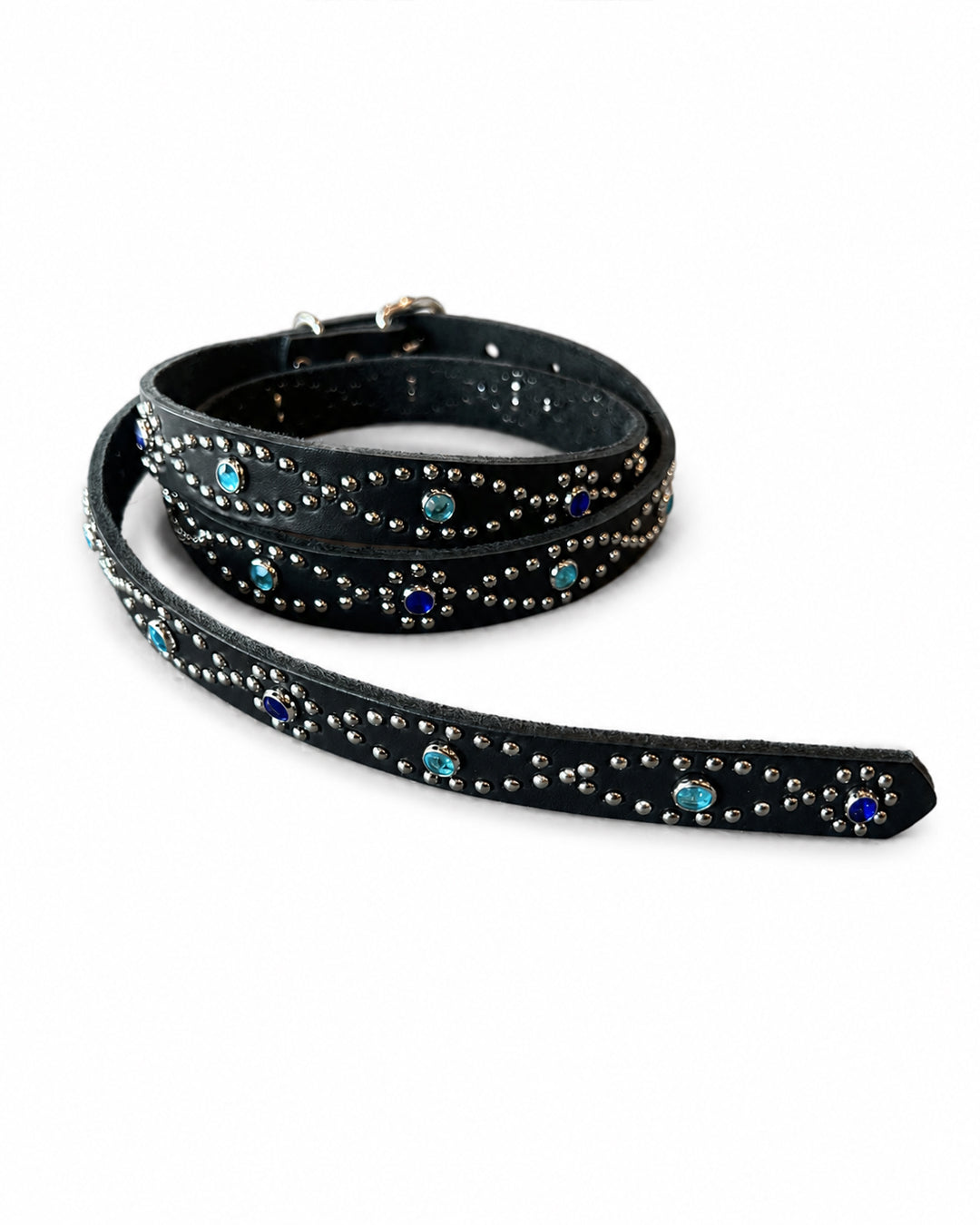 Narrow Belt Studs&Stone