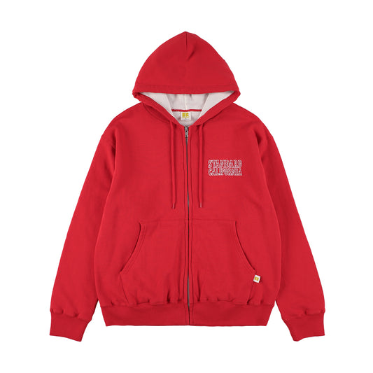 RUSSELL ATHLETIC / SD W Face Logo Zip Hood Sweat