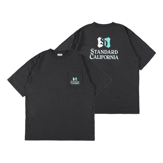 SD Heavyweight Shield Logo Pocket T