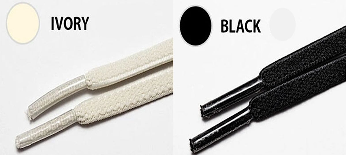 ELASTIC SHOELACES / BLACK