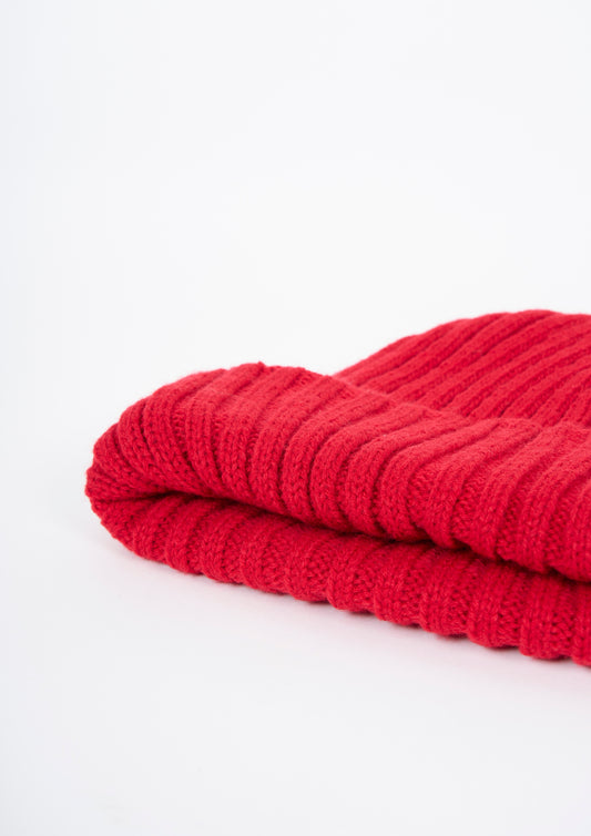 Knit CAP | RED